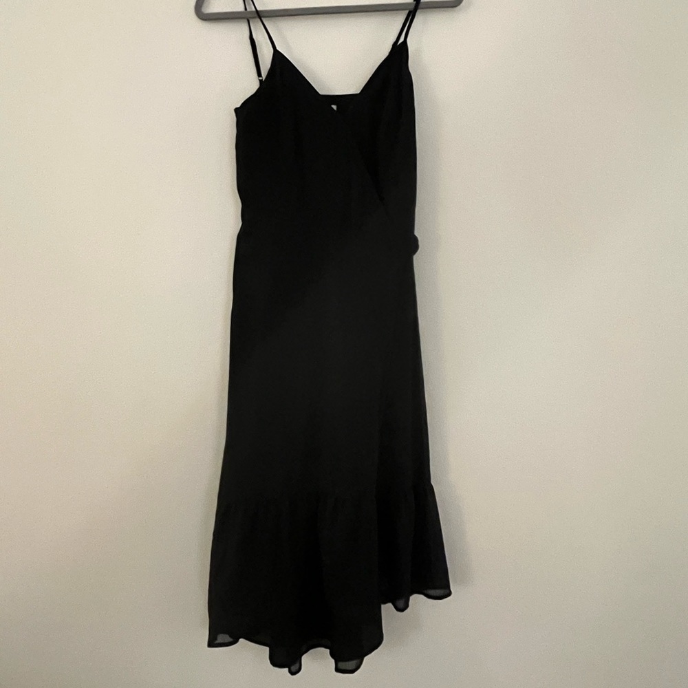 NWT Abercrombie Midi Wrap Dress. High/low hemline.